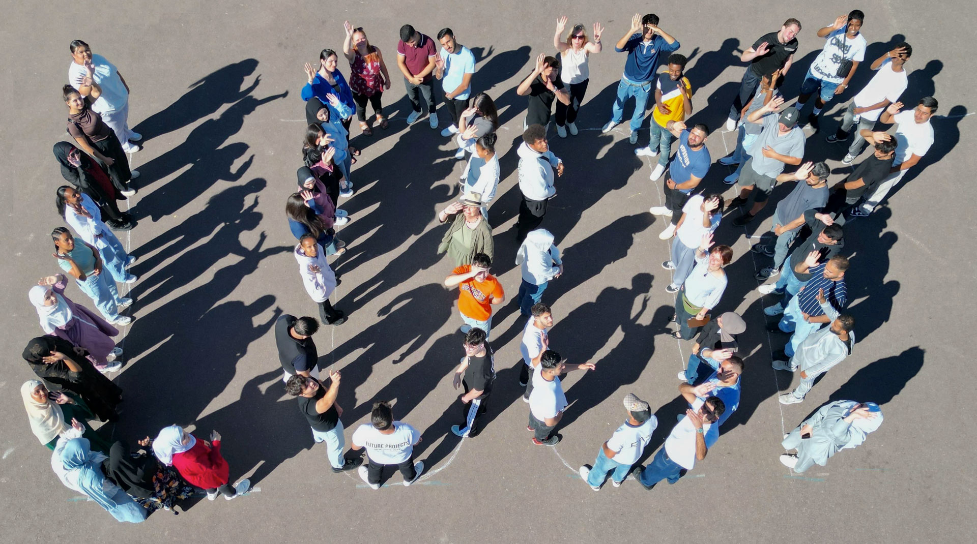 LOOP aus Menschen