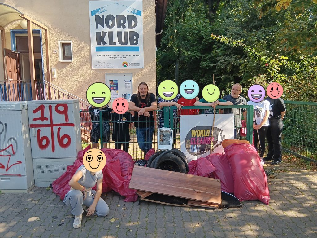 World Cleanup Day im Nordklub Dessau-Roßlau
