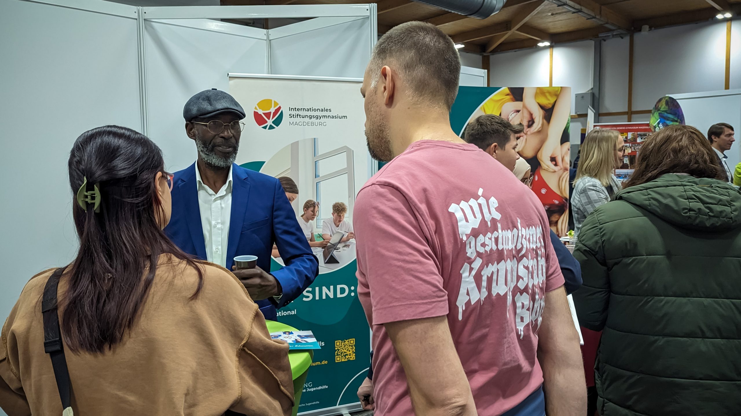 Schulmesse Magdeburg 2025 Stand der Stiftung Evangelische Jugendhilfe