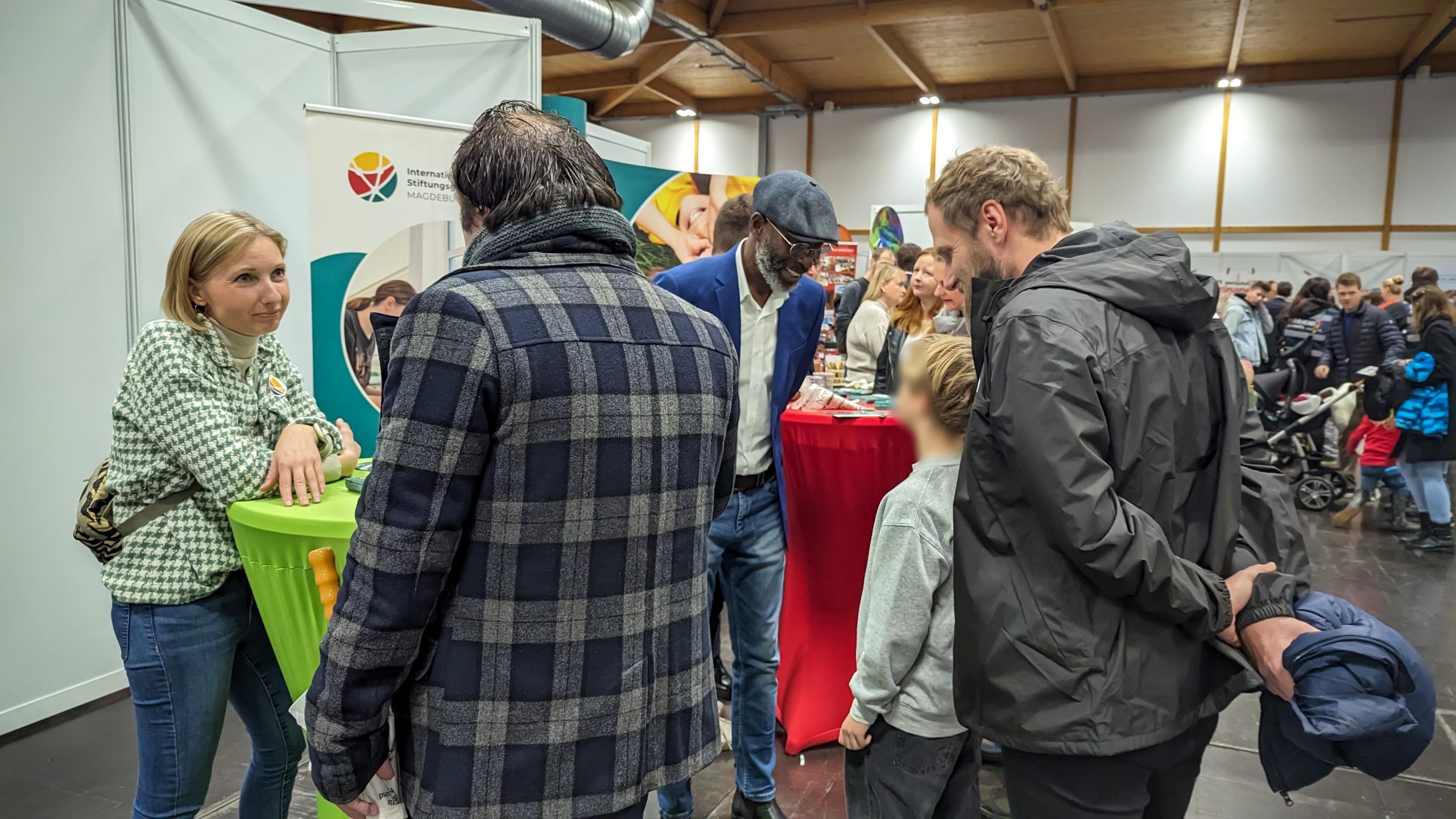 Schulmesse Magdeburg 2025 Stand der Stiftung Evangelische Jugendhilfe
