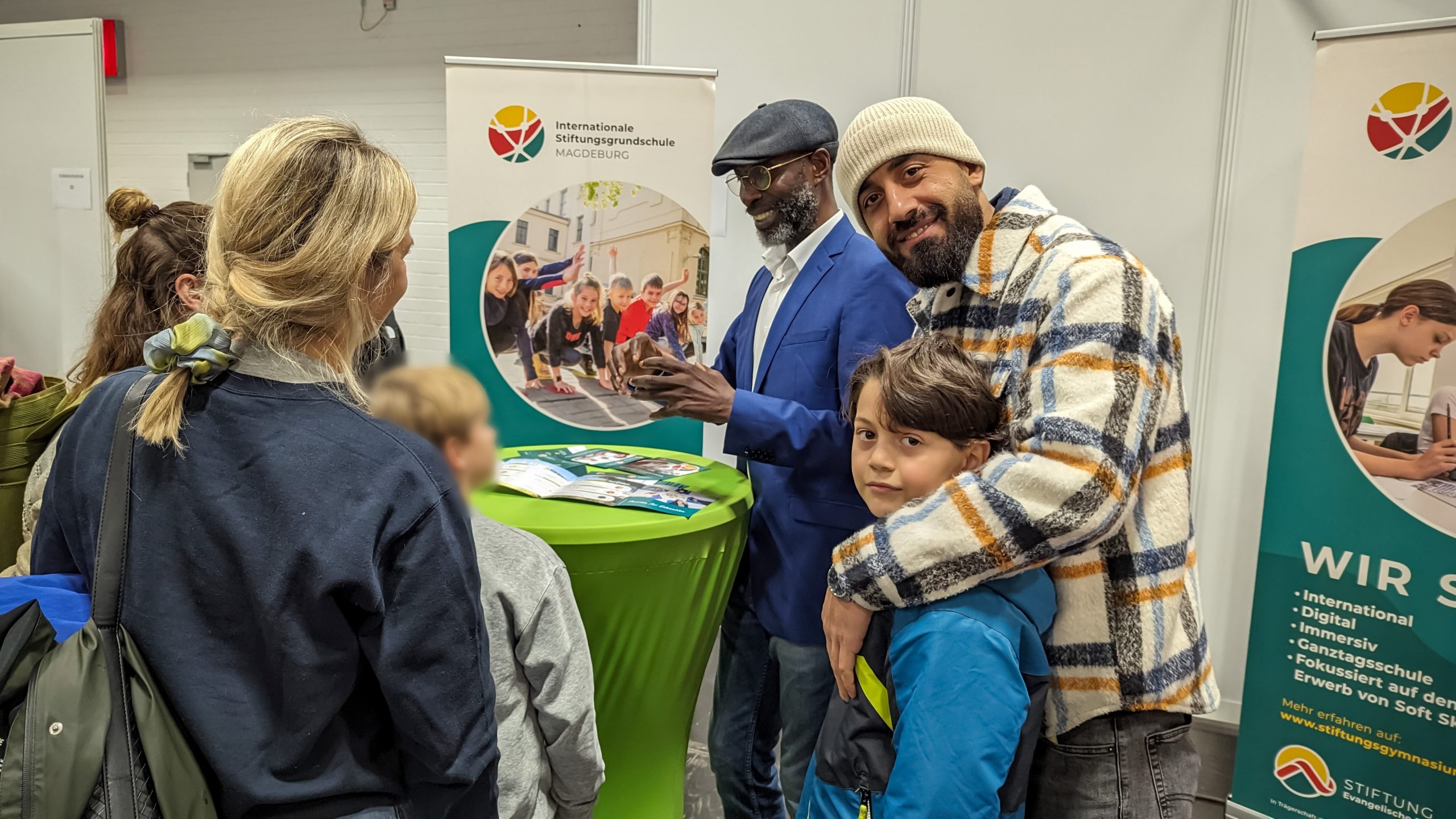 Schulmesse Magdeburg 2025 Stand der Stiftung Evangelische Jugendhilfe