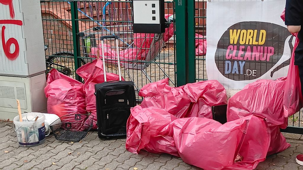 Gemeinsam angepackt: Nordklub beim World Cleanup Day